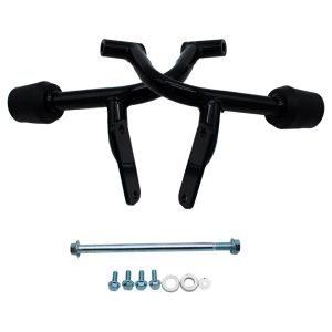 LOCURAS - DESLIZADOR SLIDER NEGRO MATE PUNTAPVC / PAR-081