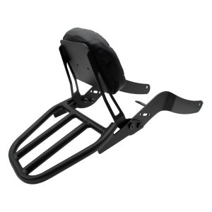 COSTO - RESPALDO CON PARRILLA PORTABULTOS NEGRO MATE / PAR-086