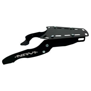 REGALO - PARRILLA PORTA BULTOS ARTICULADA AJUSTABLE NEGRO MATE / PAR-096