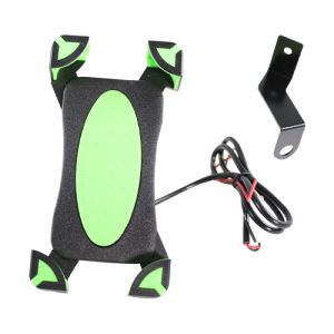 PORTA CELULAR C/BASE AJUSTABLE 4 SOPORTES / PUERTO USB CON CARGA / / PCL-006