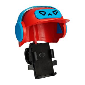 SOPORTE DE CELULAR EN MANUBRIO ROJO/AZUL / PCL-015