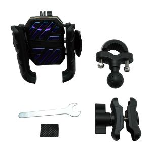 SOPORTE NIGHT DRIVE CELULAR MANUBRIO NYLON / ALEACION DE ALUMINIO / PCL-024