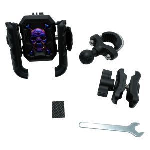 SOPORTE CYBER MOUNT CELULAR MANUBRIO NYLON / ALEACION DE ALUMINIO / PCL-025