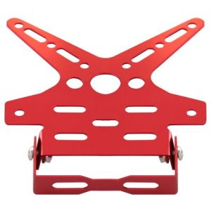 PORTA PLACA ROJO / PTP-002
