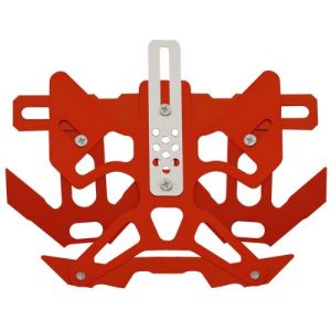 PORTA PLACA ROJO / PTP-003