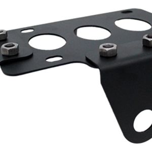 PORTAPLACAS UNIVERSAL LATERAL PARA MOTOCICLETAS (CALIBRE 16) / PTP-X001