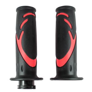 PUÑOS TPE ANTIDERRAPANTE ARCH ROJO CON TUBO MOVIL MANUBRIO 7/8 / PUÑ-163