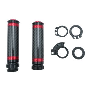 PUÑOS NEGROS/ROJO / PUÑ-U049