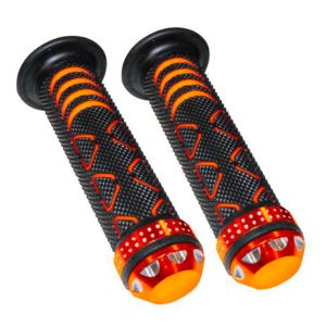 PUÑOS PUNTA ALUMINIO DIAMANTE PCR ANTIDERRAPANTE PUNTA DE ALUMINIO FORMA DE DIAMANTE NARANJA / PUÑ-U20