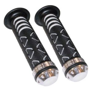 PUÑOS PUNTA ALUMINIO DIAMANTE PCR ANTIDERRAPANTE PUNTA DE ALUMINIO FORMA DE DIAMANTE PLATA / PUÑ-U21