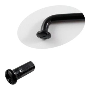 RAYOS NEGROS TRASEROS INTERIOR Y EXTERIOR CON NIPLE 195 X 32MM / RAY-042