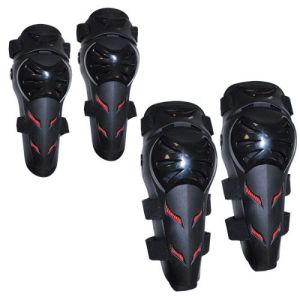 POWER  -  RODILLERAS Y CODERAS NEGRO ARTICULADAS / RDR-002