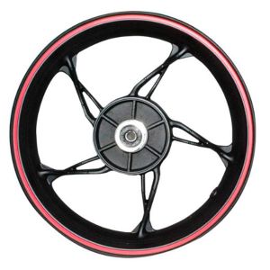 RIN TRASERO 3.50 X 17 NEGRO FILO ROJO 17 / RIN-055