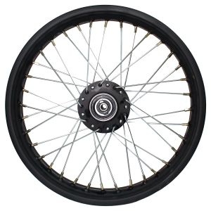 RIN DELANTERO DE RAYOS 2.15 X 17 NEGRO MATE / RIN-126