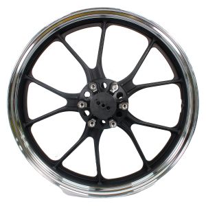 SHOP 25  -  RIN DELANTERO 2.5 X 17 NEGRO MATE 17 / RIN-128