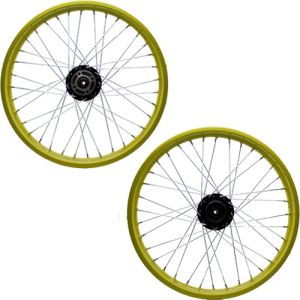 RIN DELANTERO DE RAYOS 1.85 X 21 AMARILLO 21 / RIN-138