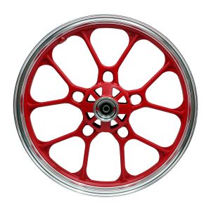 RIN DELANTERO 1.85 X 17 PLATA / ROJO 17 / RIN-190