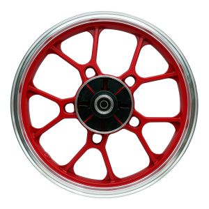 RIN TRASERO 2.5 X 17 PLATA / ROJO 17 / RIN-191
