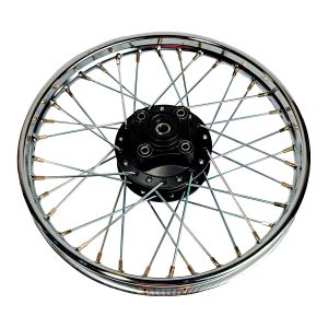 RIN TRASERO 1.6 X 18 RAYOS CROMADO / RIN-222