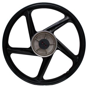 ESPECIAL  -  RIN ALUMINIO 1.60 X 18 DELANTERO NEGRO / RIN-YBR-05