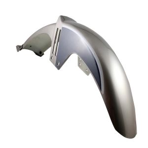 SALPICADERA DELANTERA PLATA BRILLANTE / AZUL / SAD-037PZ