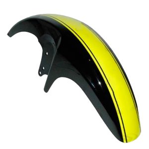 SALPICADERA DELANTERA NEGRO-AMARILLO / SAD-041NV