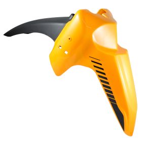 SALPICADERA DELANTERA COMPLETA AMARILLA BRILLANTE / SAD-048AM