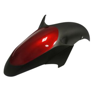 SALPICADERA DELANTERA NEGRO/ROJO / SAD-053NR