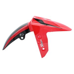 SALPICADERA DELANTERA ROJO CON NEGRO / SAD-094