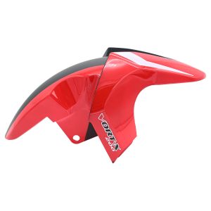 SALPICADERA  DELANTERA ROJO CON NEGRO / SAD-095