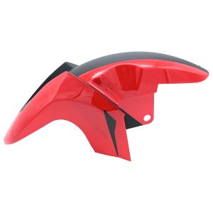 SALPICADERA DELANTERA ROJO CON NEGRO / SAD-097