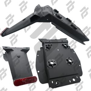 POWER  -  SALPICADERA TRASERA NEGRA / SAL-067NE