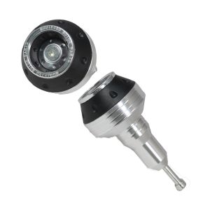 SLIDER DE ALUMINIO PUNTA ABS PLATA UNIVERSAL / SLI-016PL