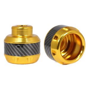 SLIDER PUNTA DECORATIVA DE ALUMINIO/ABS DORADO UNIVERSAL / SLI-018DO