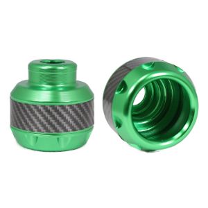SLIDER PUNTA DECORATIVA DE ALUMINIO/ABS VERDE UNIVERSAL / SLI-018VE