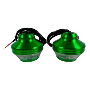 SLIDER PUNTA DECORATIVA VERDE CON LUZ 12 Vcc / SLI-048