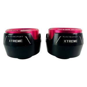 SLIDER PUNTA DECORATIVA ALUMINIO ROSA/NEGRO / SLI-060