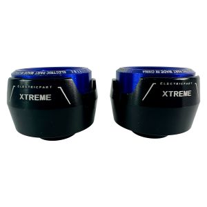 SLIDER PUNTA DECORATIVA ALUMINIO AZUL/NEGRO / SLI-064