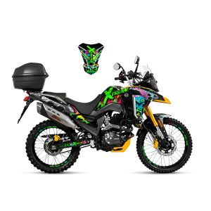 VINIL PARA MOTO ROYAL PINK PHANTOM / STI-X003