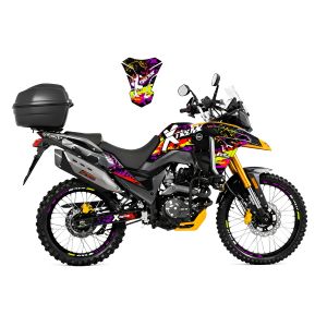 VINIL PARA MOTOCICLETA OBSIDIAN VIOLET / STI-X004