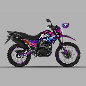 KIT STICKERS NEON FLOW BODY INCLUYE 33 PIEZAS / STI-X023