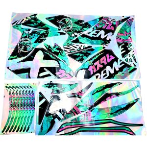 KIT STICKERS JUNGLE VIBES INCLUYE 33 PIEZAS / STI-X027