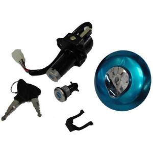 SWITCH INTERRUPTOR DE ENCENDIDO C/JUEGO DE LLAVES TAPON DE GASOLINA Y SEGURO DE ASIENTO 12 Vcc / SWI-002