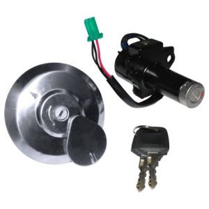 SWITCH INTERRUPTOR DE ENCENDIDO CON JUEGO DE LLAVES TAPON DE GASOLINA 12 Vcc / SWI-037