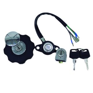 SWITCH INTERRUPTOR DE ENCENDIDO CON TAPON DE GASOLINA SEGURO DE ASIENTO C/JUEGO DE LLAVES12 Vcc / SWI-060