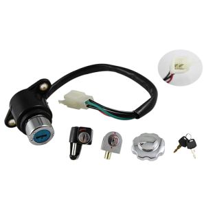 SWITCH INTERRUPTOR DE ENCENDIDO C/JUEGO DE LLAVES Y SEGURO DE ASIENTO 12 Vcc / SWI-077