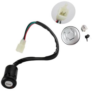 SWITCH INTERRUPTOR DE ENCENDIDO C/JUEGO DE LLAVES TAPON DE GASOLINA 12 Vcc / SWI-079