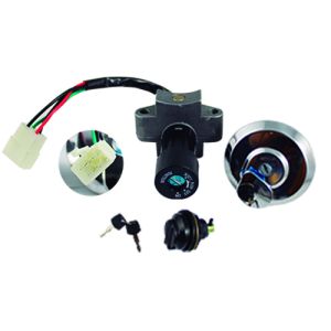 SWITCH INTERRUPTOR DE ENCENDIDO C/JUEGO DE LLAVES TAPON DE GASOLINA  12 Vcc / SWI-081