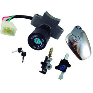 SWITCH INTERRUPTOR DE ENCENDIDO TAPON DE GASOLINA Y SEGURO DE ASIENTO 12 Vcc C/JUEGO DE LLAVES / SWI-082