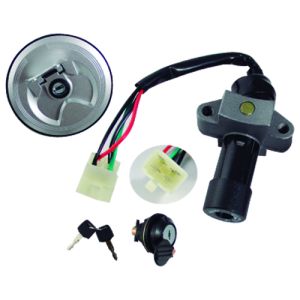 SWITCH INTERRUPTOR DE ENCENDIDO C/JUEGO DE LLAVES TAPON DE GASOLINA  12 Vcc / SWI-085